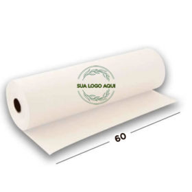 Bobina de Papel Branco 60 cm Personalizável - NPA RIOPEL